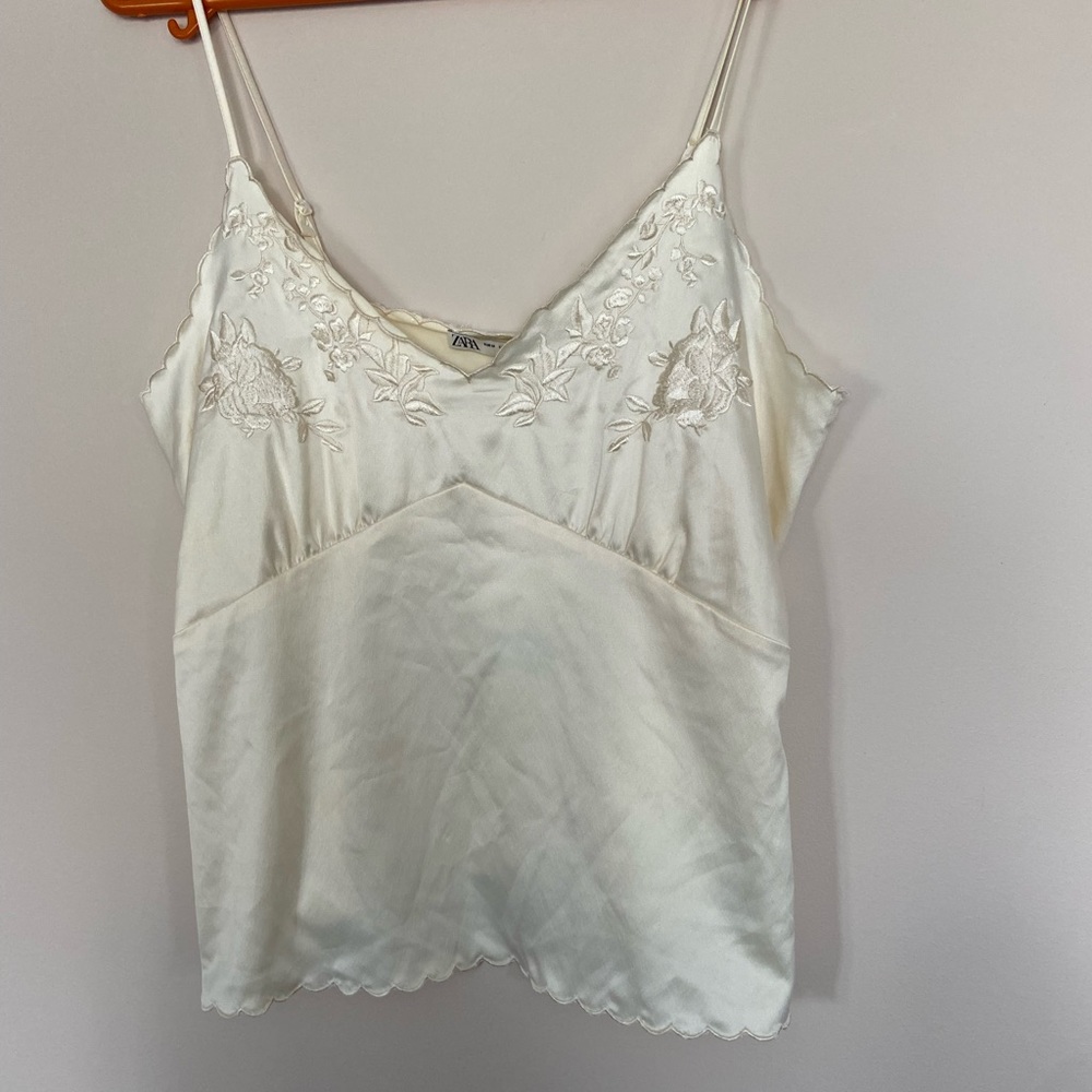 Zara Embroidered Camisole - Picture 6 of 10